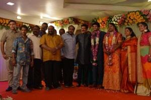 Actor Nizhalgal Ravi Son Wedding Reception