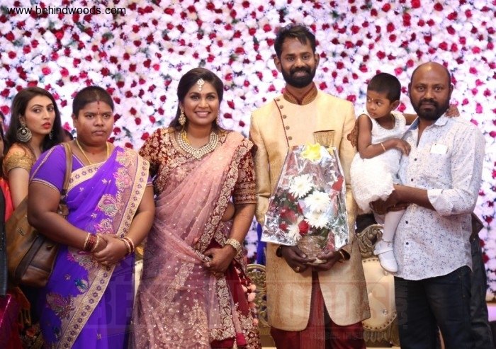 Actor Ramesh Thilak And Navalakshmi Reception