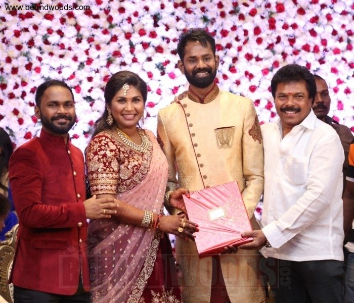 Actor Ramesh Thilak And Navalakshmi Reception