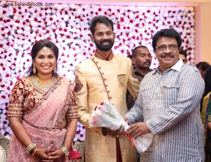 Actor Ramesh Thilak And Navalakshmi Reception
