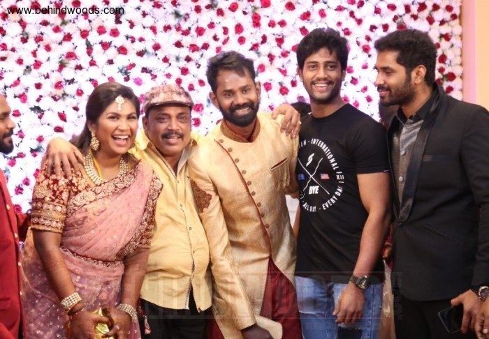 Actor Ramesh Thilak And Navalakshmi Reception