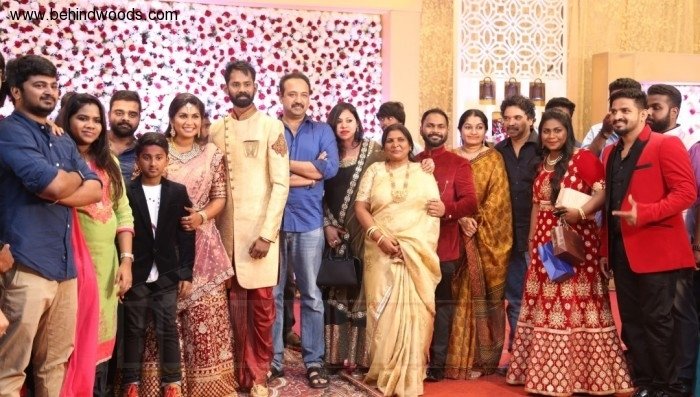 Actor Ramesh Thilak And Navalakshmi Reception