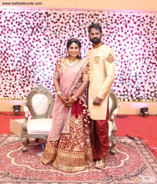 Actor Ramesh Thilak And Navalakshmi Reception