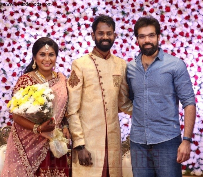 Actor Ramesh Thilak And Navalakshmi Reception