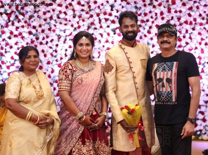 Actor Ramesh Thilak And Navalakshmi Reception