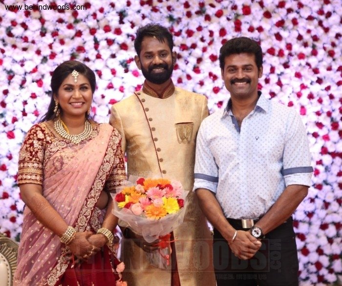 Actor Ramesh Thilak And Navalakshmi Reception