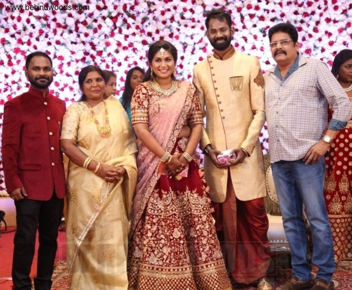 Actor Ramesh Thilak And Navalakshmi Reception