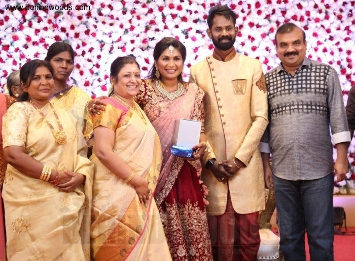 Actor Ramesh Thilak And Navalakshmi Reception