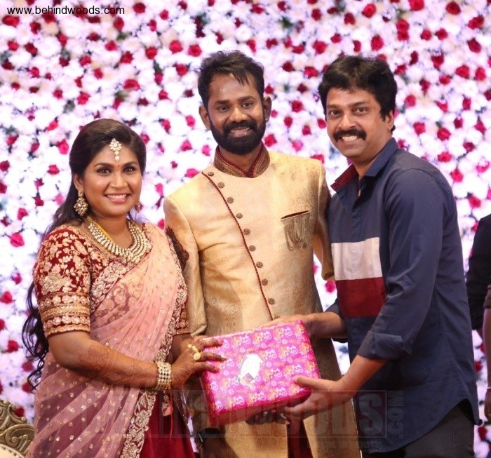 Actor Ramesh Thilak And Navalakshmi Reception