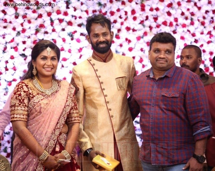 Actor Ramesh Thilak And Navalakshmi Reception