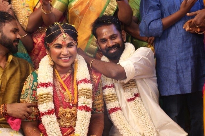 Actor Ramesh Thilak and Navalakshmi Wedding