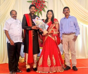 Actor Soundararaja - Tamanna Wedding Reception