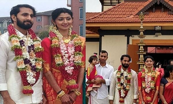 Actress Divyaa Unni and Arun Kumar Wedding