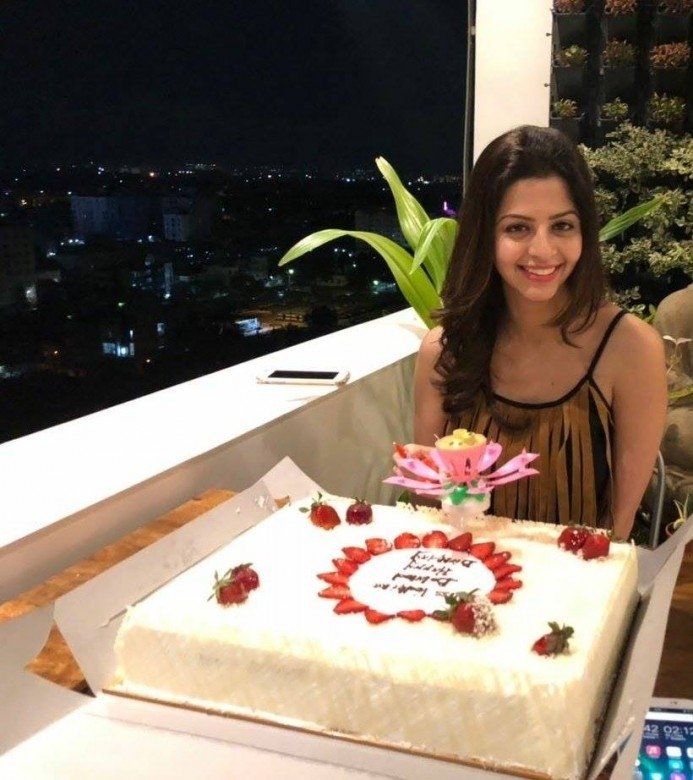 Actress Vedhika Birthday Celebration