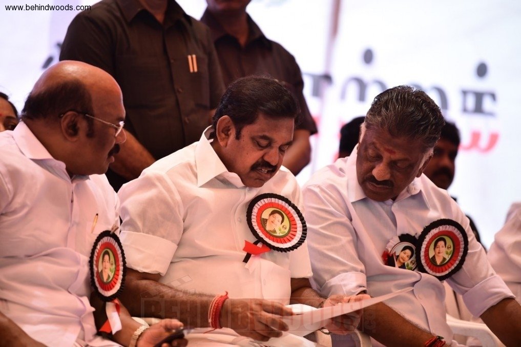 AIADMK’s day-long fast on the Cauvery issue
