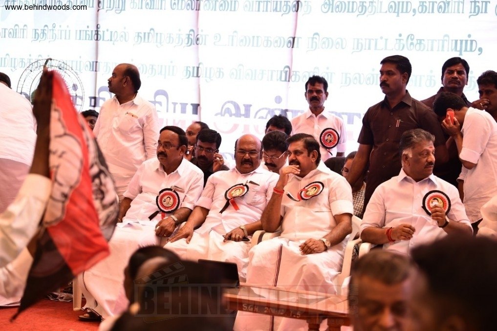 AIADMK’s day-long fast on the Cauvery issue