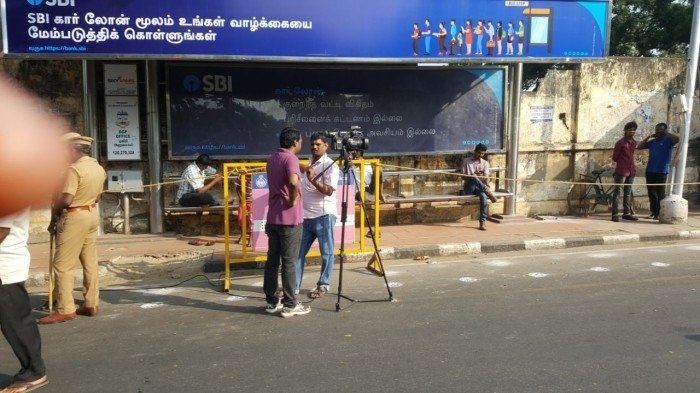 Catch The on field Action From RK Nagar