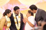 Celebrities at Ajay Ratnam's son wedding Receptions