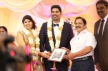 Celebrities at Ajay Ratnam's son wedding Receptions