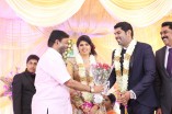 Celebrities at Ajay Ratnam's son wedding Receptions