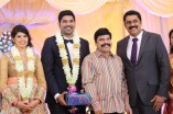 Celebrities at Ajay Ratnam's son wedding Receptions