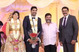 Celebrities at Ajay Ratnam's son wedding Receptions