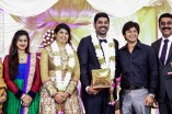 Celebrities at Ajay Ratnam's son wedding Receptions
