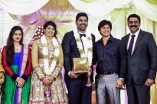 Celebrities at Ajay Ratnam's son wedding Receptions