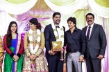 Celebrities at Ajay Ratnam's son wedding Receptions