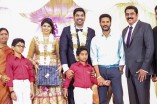 Celebrities at Ajay Ratnam's son wedding Receptions