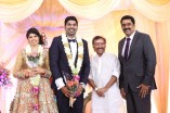 Celebrities at Ajay Ratnam's son wedding Receptions