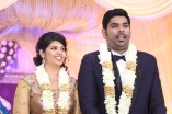 Celebrities at Ajay Ratnam's son wedding Receptions