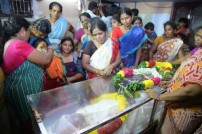 Celebrities Pay Tribute to Santhanam's Father Neelamegam
