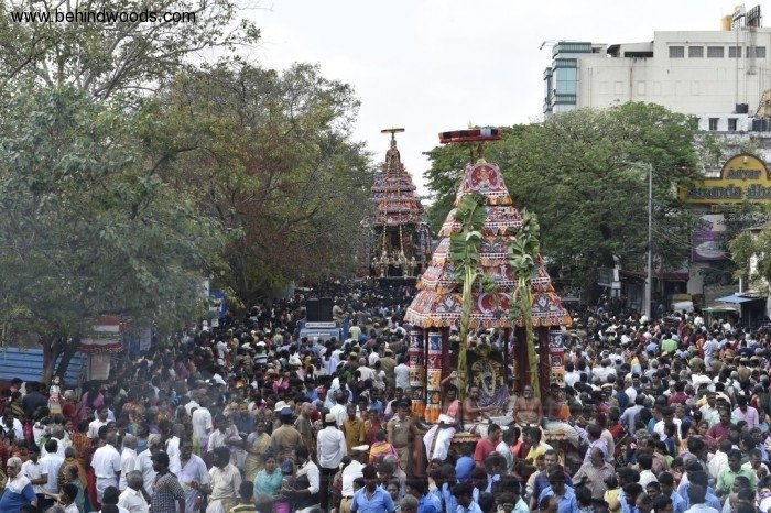 Chennai Kapaleeshwarar Temple chariot festival