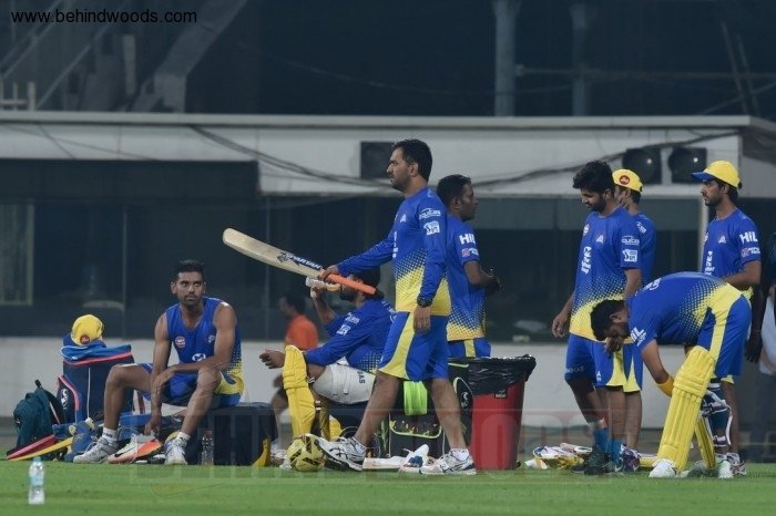 Chennai Super Kings' Practice Session