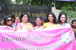 Chennai Turns Pink and Ethiraj College's Pink Ribbon Walk