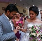 Cute Couple Amala Paul and A.L Vijay Engagement 