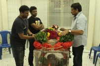Celebrities pay homage to DSP's Father Sathyamurthy