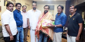 Director Bharathiraja Felicitated Thiru Murugan Gandhi