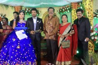 Director R. Pandiarajan's Son Prithvirajan Weds Akshaya Wedding Reception