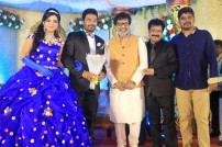 Director R. Pandiarajan's Son Prithvirajan Weds Akshaya Wedding Reception