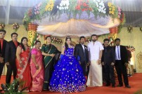 Director R. Pandiarajan's Son Prithvirajan Weds Akshaya Wedding Reception