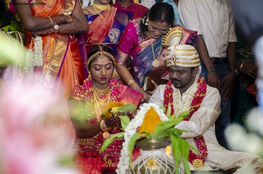Director Rajkumar Periasamy and Jaswini Wedding