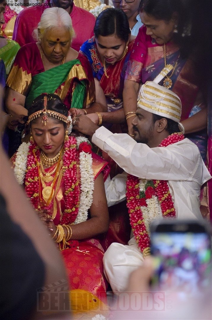 Director Rajkumar Periasamy and Jaswini Wedding