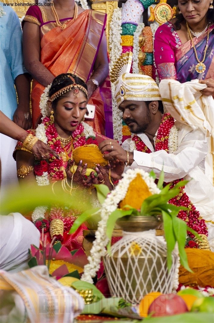 Director Rajkumar Periasamy and Jaswini Wedding