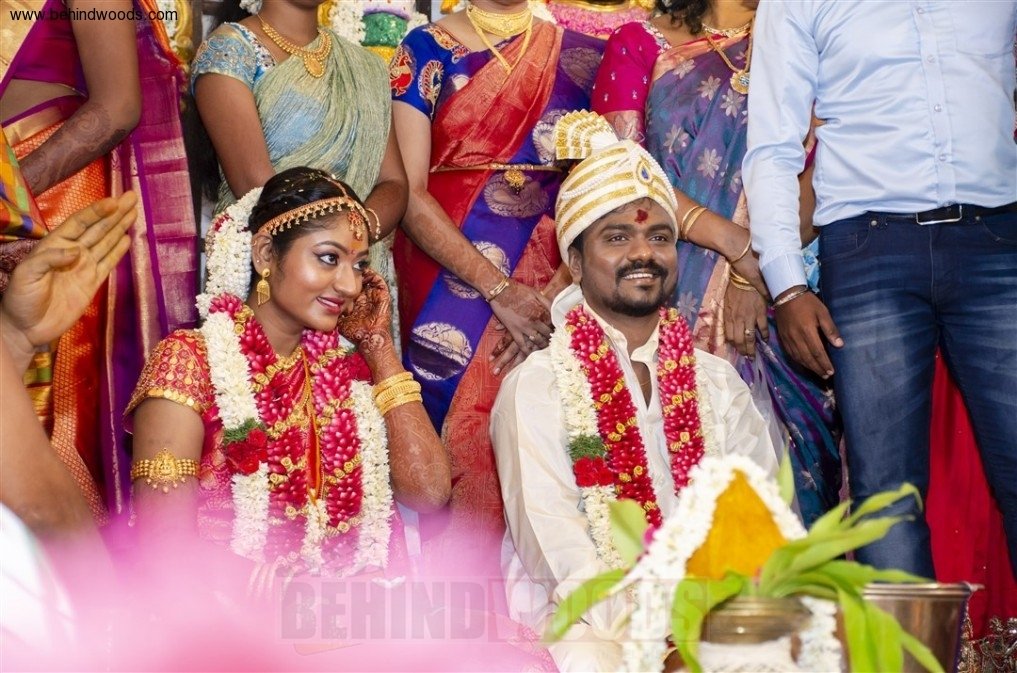 Director Rajkumar Periasamy and Jaswini Wedding