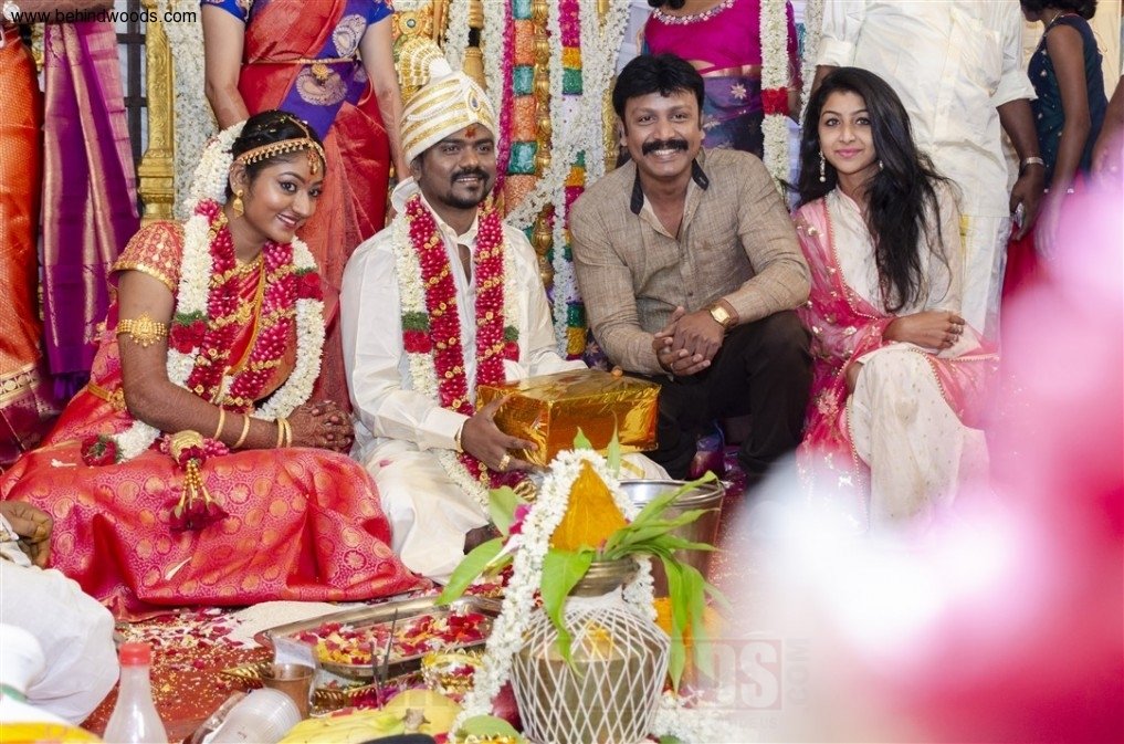 Director Rajkumar Periasamy and Jaswini Wedding
