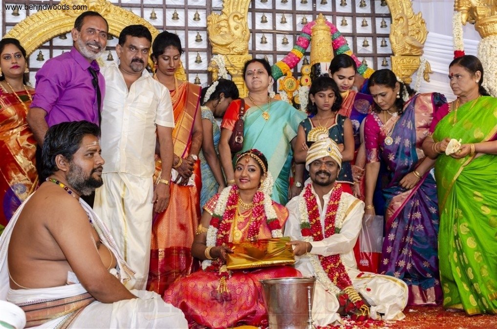 Director Rajkumar Periasamy and Jaswini Wedding