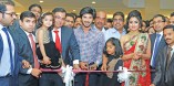 Dulquer and Shriya at Malabar Gold Abu Dhabi