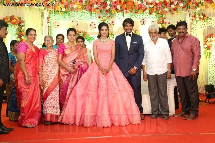 Esakki Kishore and Chandra Roshini Wedding Reception